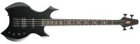 E-Bass Gothic Black Heavy Metal STAGG XB300-GBK